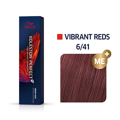 Koleston Perfect Vibrant Reds 60ml 6/41 - dunkelblond Rot-Asch