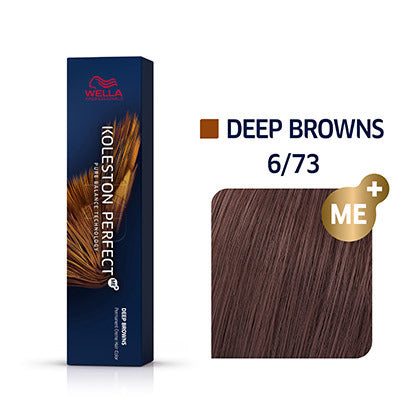 Koleston Perfect Deep Browns 60ml 6/73 - dunkleblond braun-gold