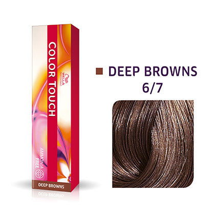 Wella-Color Touch Deep Browns 6/7 Dunkelblond Braun 60ml