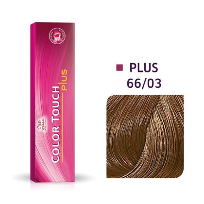 Wella-Color Touch Plus 66/03 Dunkelblond Intensiv Ntur-Gold 60ml