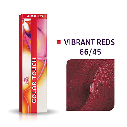 Wella-Color Touch Vibrant Reds 66/45 Dunkelblond intensiv Rot-Mahagoni 60ml