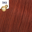 Koleston Perfect Vibrant Reds 60ml 7/43-mittelblond rot-gold