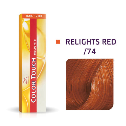 Wella-Color Touch Relights Red /74 Braun-Rot 60ml