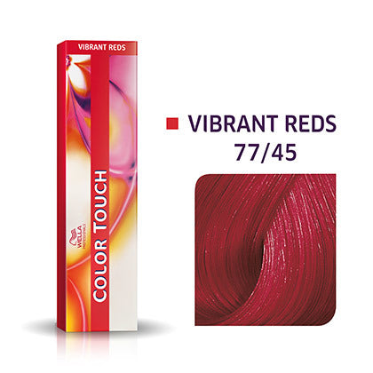 Wella-Color Touch Vibrant Reds 77/45 Mittelblond Intensiv 60ml
