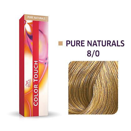 Wella-Color Touch Pure Naturals 8/0 Hellblond 60ml