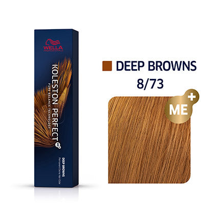 Koleston Perfect Deep Browns 60ml 8/73 - hellblond braun-gold