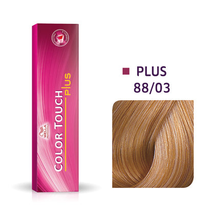 Wella-Color Touch Plus 88/03 Hellblond Intensiv Natur-Gold 60ml