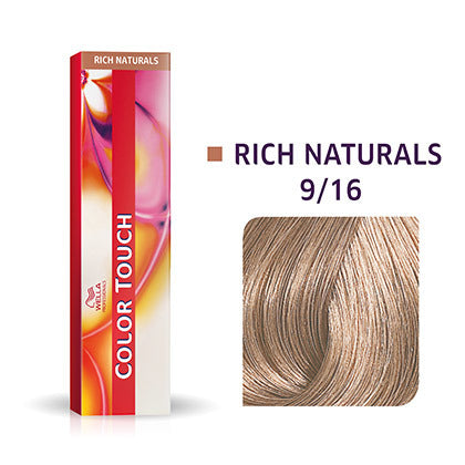 Wella-Color Touch Rich Naturals 9/16 Lichtblond Asch-Violett 60ml