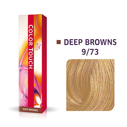 Wella-Color Touch Deep Browns 9/73 Lichtblond Braun-Gold 60ml