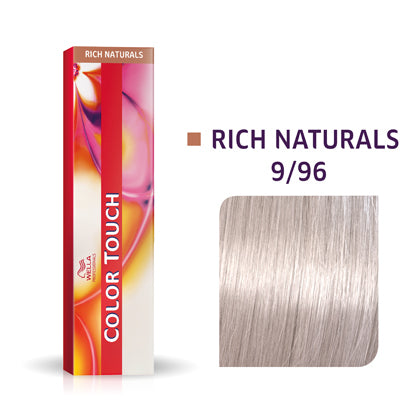 Wella-Color Touch Rich Naturals 9/96 Lichtblond Cendré-Violett 60ml